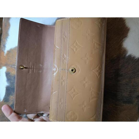 LOUIS VUITTON Monogram Vernis Portefeuille Sarah Long Wallet - Picture 6 of 15